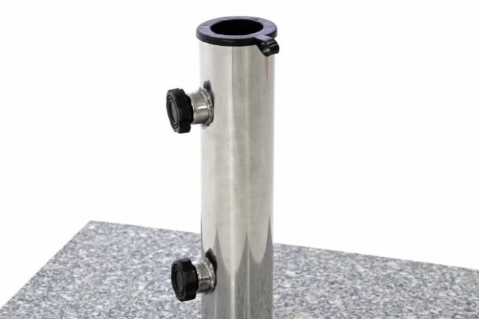 Garthen 40733 Podstavec na slunečník čtvercový žula - 25 kg - Image 2