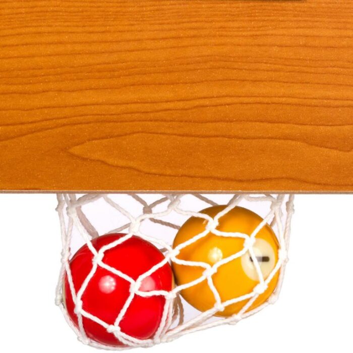 GamesPlanet® 40440 Mini kulečník pool s příslušenstvím 92 x 52 x 19 cm, světlý - Image 2
