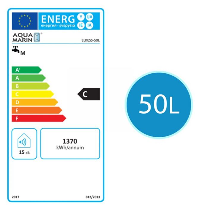 Aquamarin 74828 Elektrický zásobník na horkou vodu 50 l, bílý - Image 2