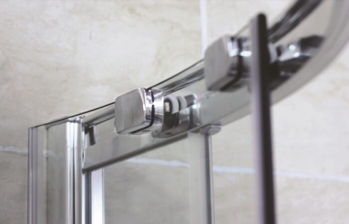 WellMall NATALI 100 x 80 Clear Sprchová zástěna asymetrická - Image 2