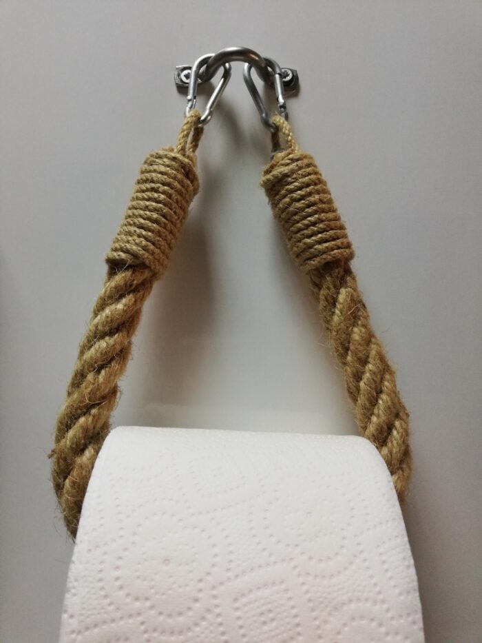 Držák na toaletní papír AMAZA, hořčicová